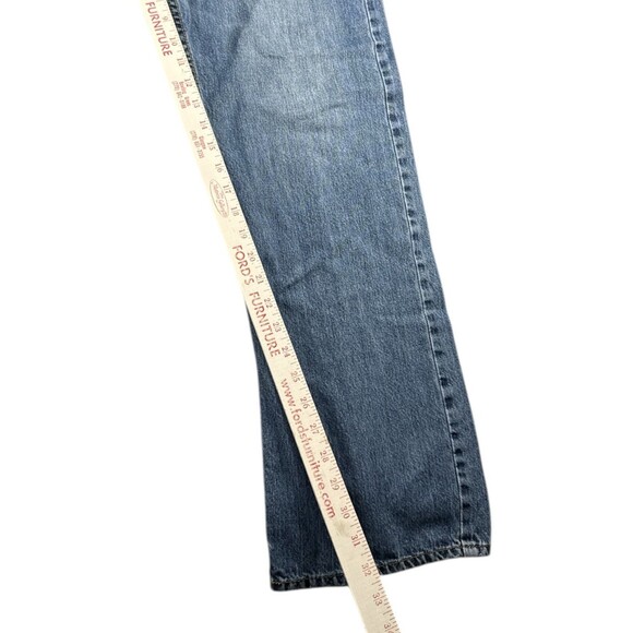 American Eagle Men’s Relaxed Fit Jeans Blue Denim Casual Straight Leg 36x32 - Picture 9 of 9